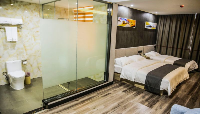 Familienzimmer - Shangkeyou Selected Hotel (Huaiyin Normal College Branch of Huai'an First People's Hospital)