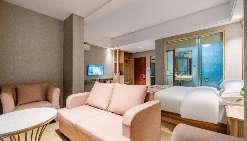 Camera con vista fiume - Xinyi Light Luxury Hotel (Guilin Longsheng Bus Station Store)
