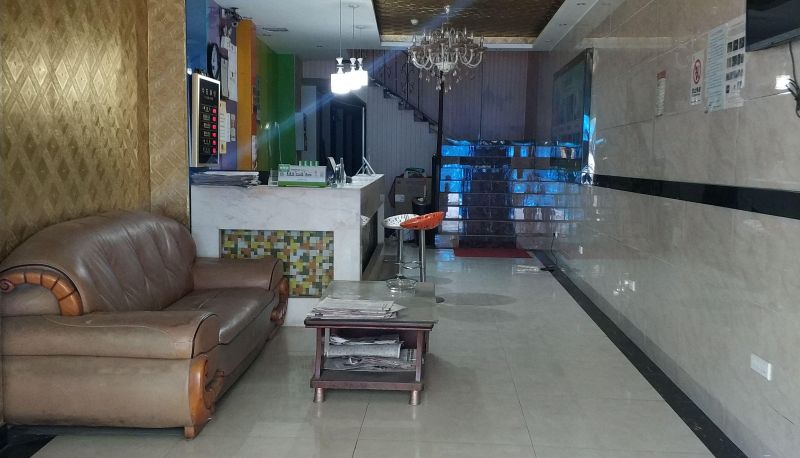 Buitenruimte van het hotel - Orange Joy Hotel (Huanghelou Branch)