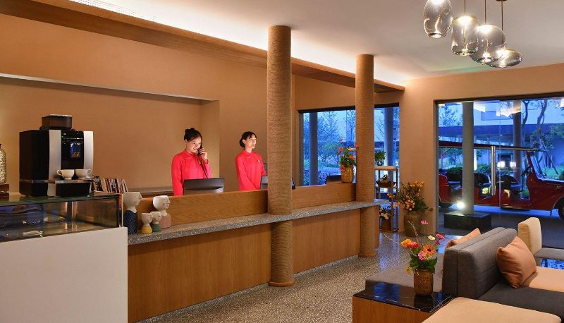 Area esterna dell'hotel - Wuxi  Yangshan  huajiantang Taohua Island