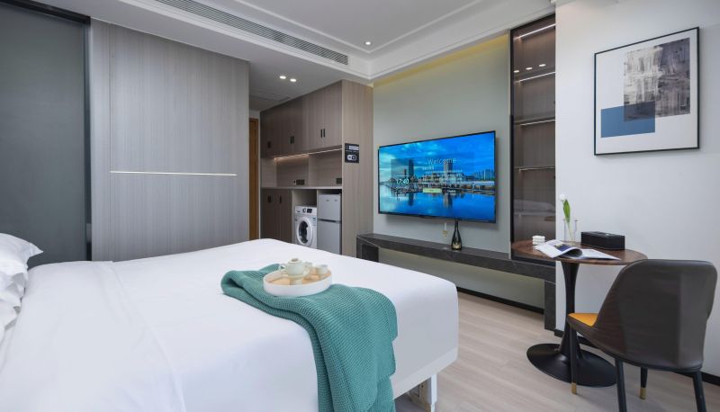 Business-Zimmer - Jianluo Lanshan Hotel (Optics Valley Technology Exhibition Center Store)