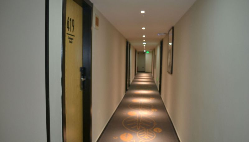 Zewnętrzna część hotelu - Qingji Hotel (Shanghai Songjiang Fangta Hospital Branch)