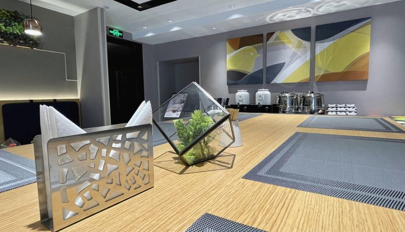 Buitenruimte van het hotel - Rujia Business Travel Hotel (Beijing Yanqing Branch)