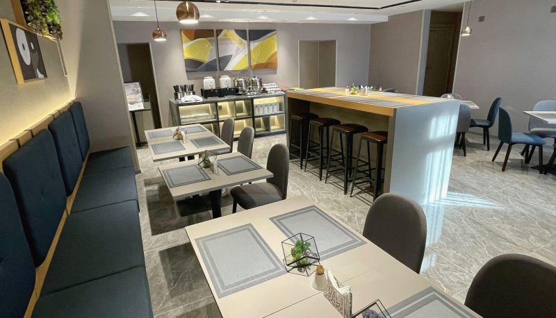 Buitenruimte van het hotel - Rujia Business Travel Hotel (Beijing Yanqing Branch)