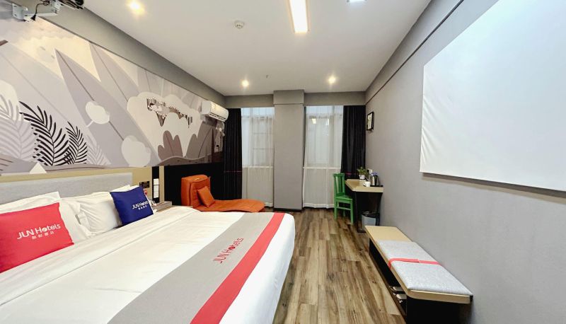 Business-Zimmer - Junyi Chain Hotel (Nanjing Pukou District Linchang Subway Station Store)