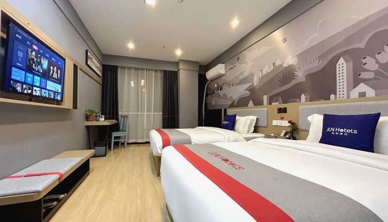 Pokój typu business - Junyi Chain Hotel (Nanjing Pukou District Linchang Subway Station Store)