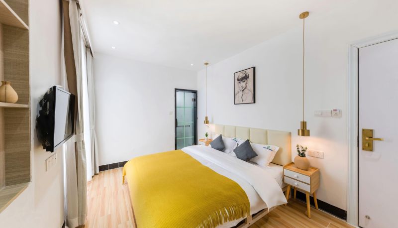 Zimmer mit Balkon - ACE Twin Coast Design Villa (Xiamen University Baicheng Store)