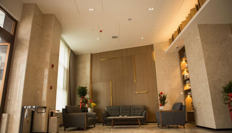 Buitenruimte van het hotel - Wanjia Hotel
