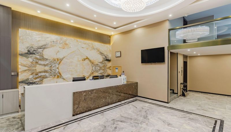 Area esterna dell'hotel - Bengbu Longzihu District High speed Railway South Station Home Inn - Ruibo Cloud Hotel