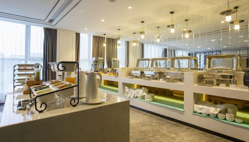 Buitenruimte van het hotel - Xi'an Hotel (Xincai Shuiyun Tianjie Branch)
