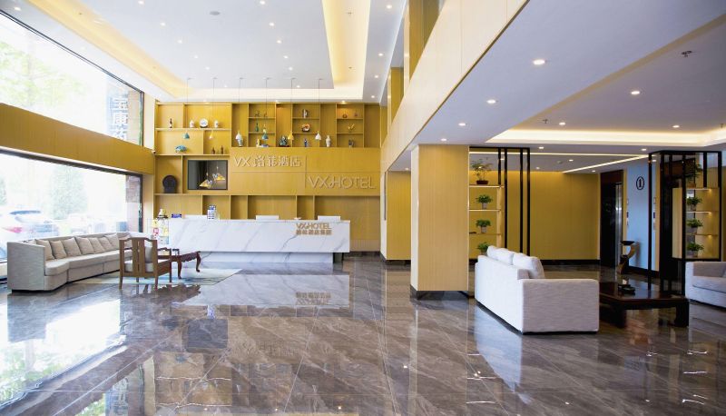 Area esterna dell'hotel - Gefei Hotel (Dalian Zhuanghe Huanghai Street Qiansheng Plaza Store)