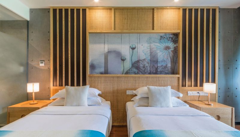 Zimmer mit Bergblick - Rehabilitation and Resort Hotel (Yangshuo Shili Gallery Yulonghe Branch) Zhuchuangxi Language Travel