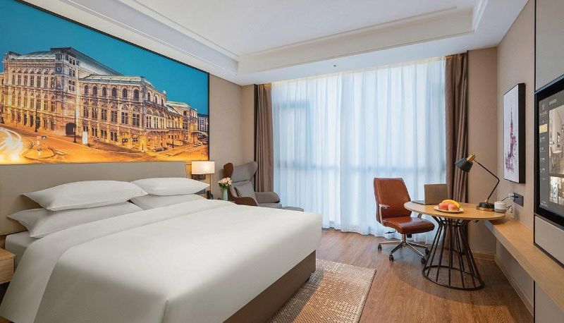 Business-Zimmer - Vienna International Hotel   Fuyang Funan Fupi Avenue Branch
