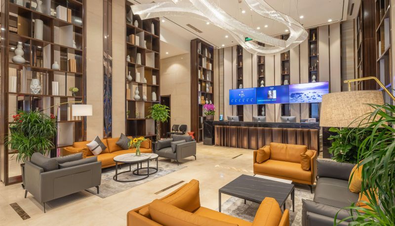 Area esterna dell'hotel - Gefei Hotel (Wuxi Xinwu Wanda Plaza Store)