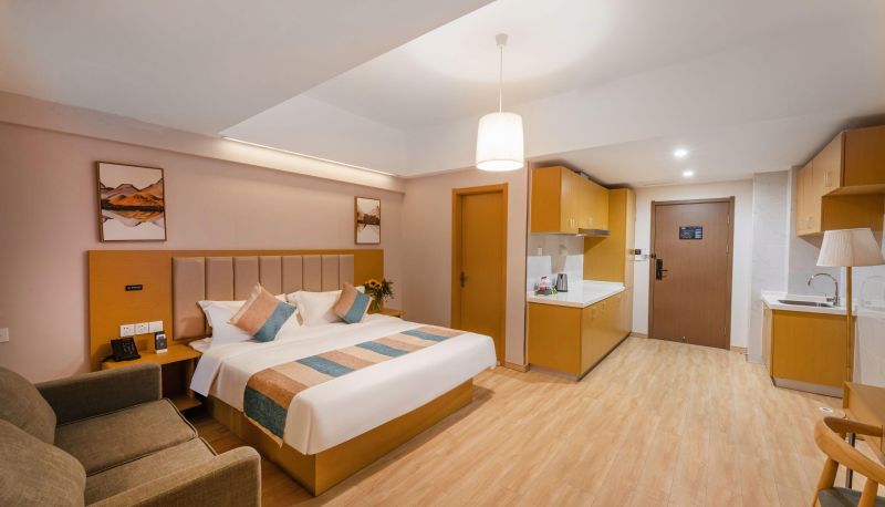 Zimmer - Gefei Hotel (Wuxi Xinwu Wanda Plaza Store)