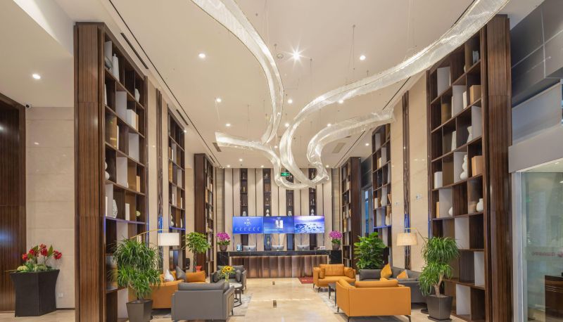 Area esterna dell'hotel - Gefei Hotel (Wuxi Xinwu Wanda Plaza Store)