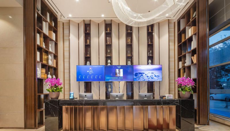 Area esterna dell'hotel - Gefei Hotel (Wuxi Xinwu Wanda Plaza Store)