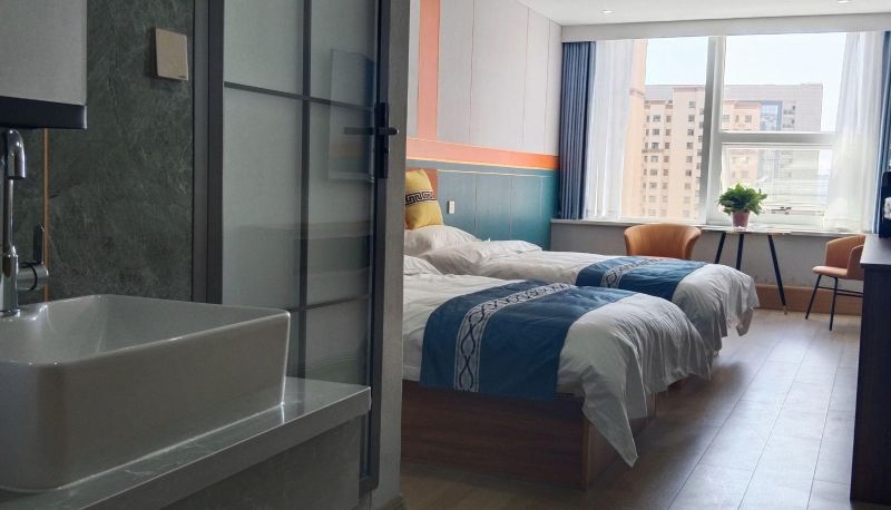 Habitación - Lanzhou Ruiyue Hotel (Ruiling International Branch in Lanzhou New Area)