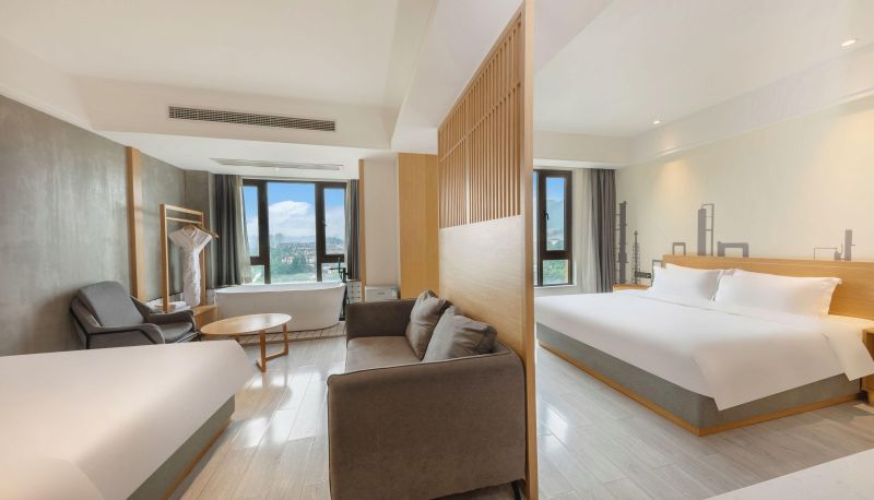 Camera per famiglia - Chongqing Manhun Art Hotel (Shapingba Shijingpo Subway Station Store)