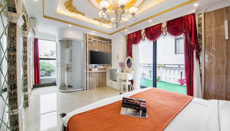 Camera con balcone - Baroque Baroque Sea View Villa (Zengcuo'an Branch)