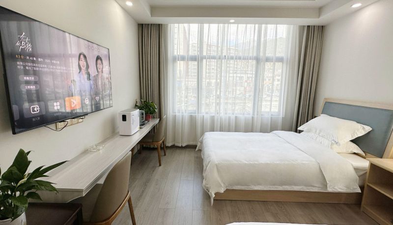 Camera con vista lago - Linzhi Lake View Elegant Residence