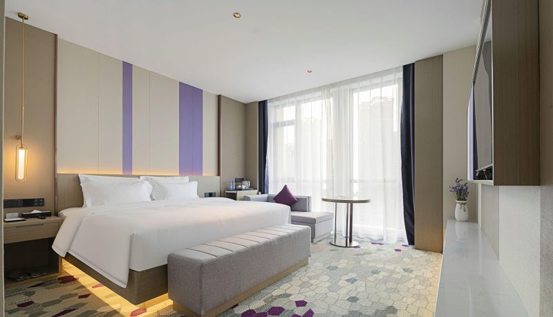 Zimmer mit Flussblick - Li Feng Hotel (Wuhan Huangjiahu University City Branch)