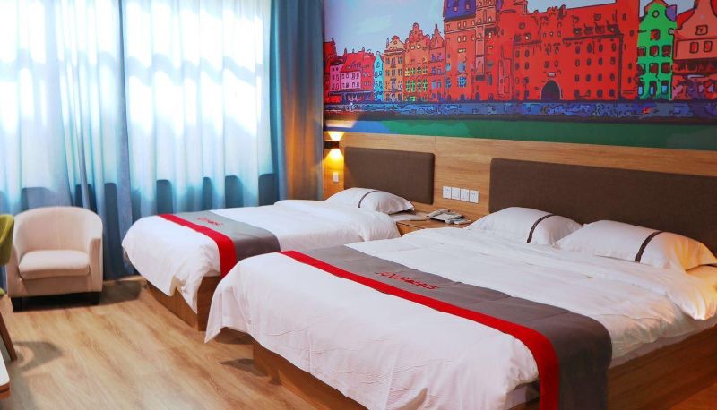 Pokój typu business - Tongguan Road) Junyi Chain Hotel (Suning Plaza Pedestrian Street Branch