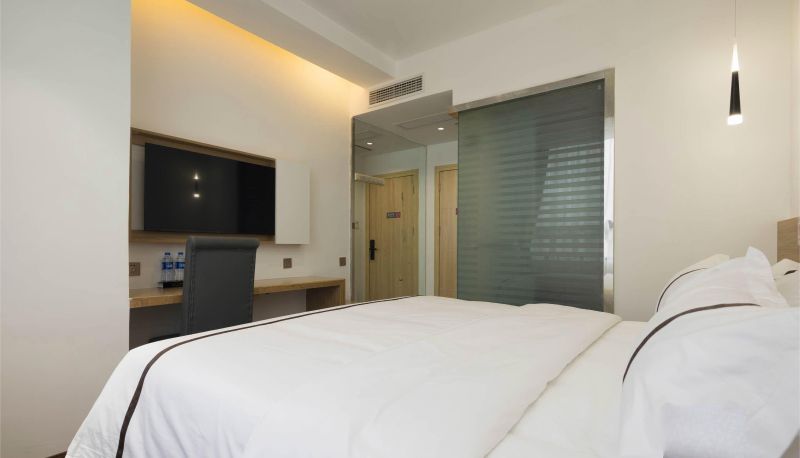 Pokój typu business - Mianzhu)  Nanjing Avenue Oulangen Hotel (Xintiandi Commercial Plaza
