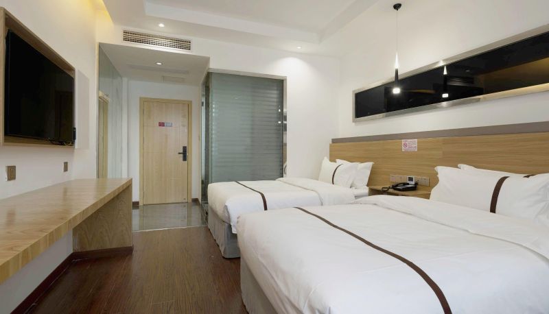 Pokój typu business - Mianzhu)  Nanjing Avenue Oulangen Hotel (Xintiandi Commercial Plaza