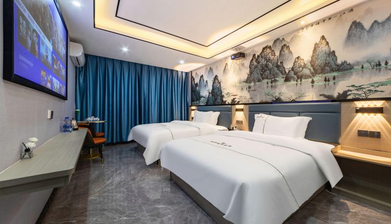 Business-Zimmer - Shangyi City Guestroom (Puning Chiwei Shangliao Electronic Mall Store)
