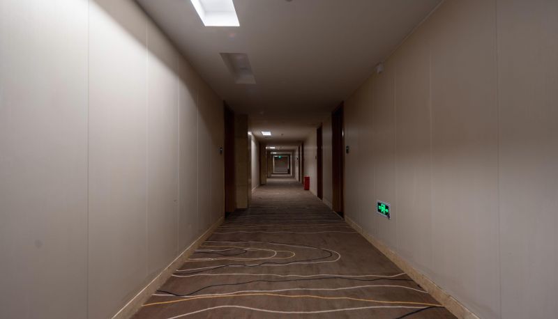 Buitenruimte van het hotel - Gelin International Hotel
