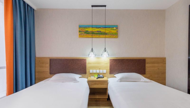 Business-Zimmer - under the banner of Rujia  Anhui  Wuhu  Sanshan Times Square Ruibai Cloud Hotel