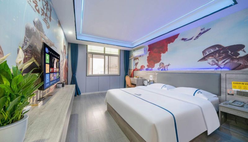Business-Zimmer - Xiaogan Chenghui Boutique Hotel (Hubei Vocational and Technical College Branch)