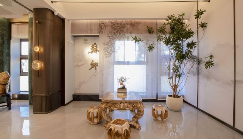 Zewnętrzna część hotelu - Suxiang Hotel