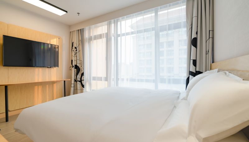 Chambre - Haiyou Tianjin Civil Aviation University Dengzhou South Road Subway Station Hotel