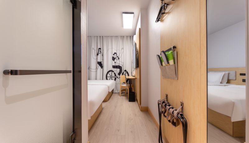 Zimmer - Haiyou Hefei Huaihe Road Sipailou Subway Station Hotel