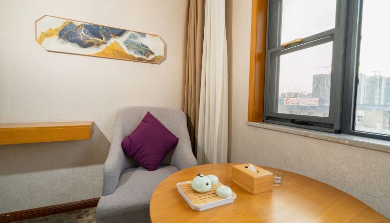 Zimmer - Xingcheng Zhengzhou Nanlonghu Xiaoqiao Subway Station Hotel