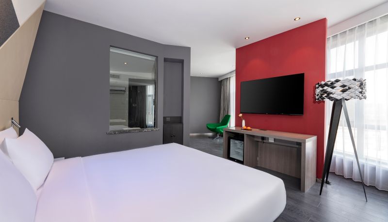 Zimmer - Orange Gansu Zhangye West Railway Station Hotel