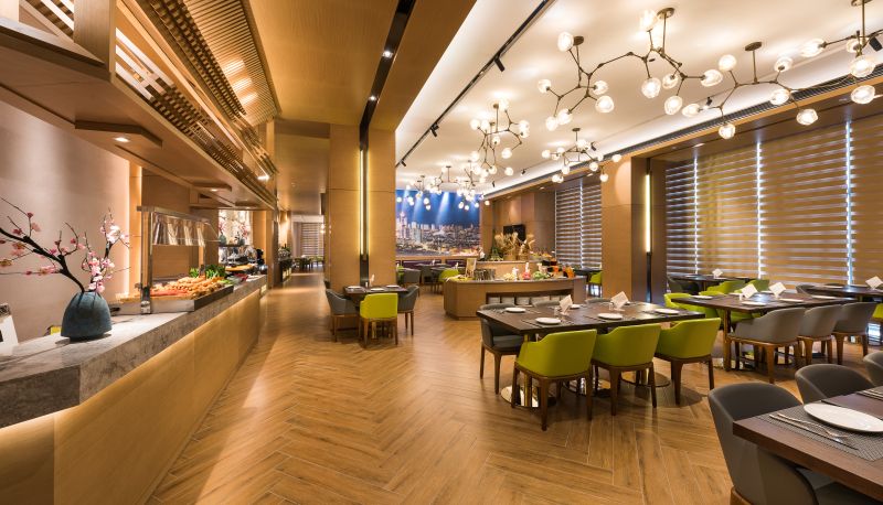 Zewnętrzna część hotelu - Meiju Hotel Yantai Golden Beach