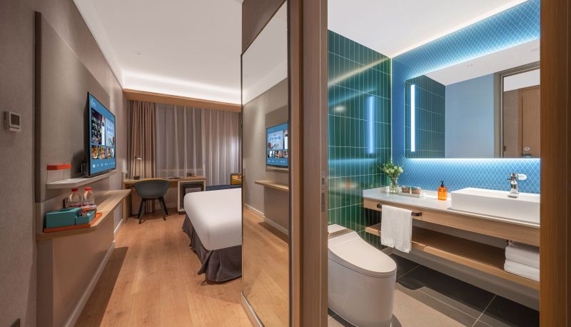 Zimmer - Orange Beijing Daxing Biomedical Base Longhu Tianjie Hotel