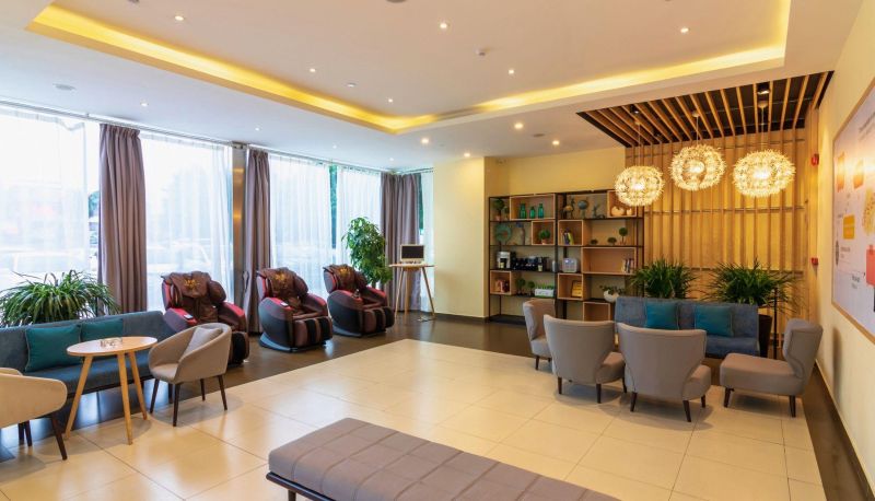 Area esterna dell'hotel - Motai Hotel (Guangzhou Luoxi Bridge Xiajiao Subway Station Store)