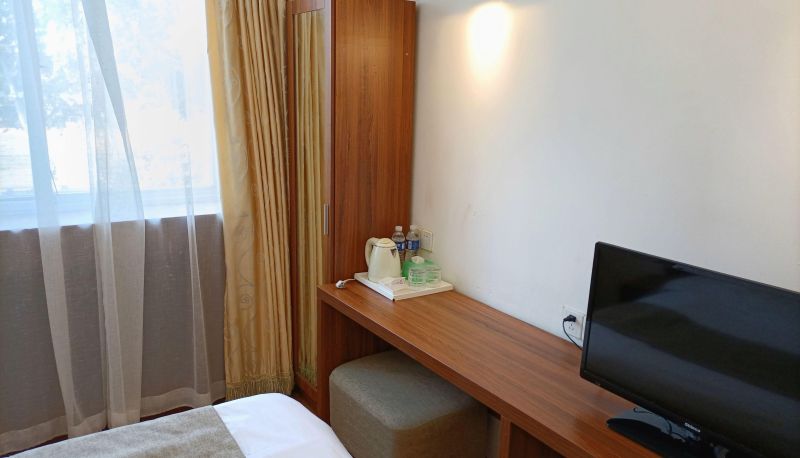 Area esterna dell'hotel - Beijing Qianzitong Hotel (Songyuan Branch of University of Political Science and Law)