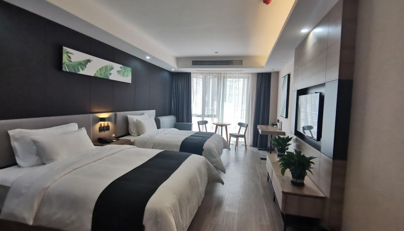 Business-Zimmer - Shangkeyou Hotel (Suzhou Kunshan Leshang City Plaza Guangming Road Subway Station Store)