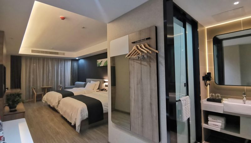 Business-Zimmer - Shangkeyou Hotel (Suzhou Kunshan Leshang City Plaza Guangming Road Subway Station Store)