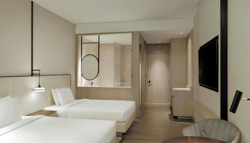 Zimmer - Courtyard by Marriott Bangkok Suvarnabhumi Airport