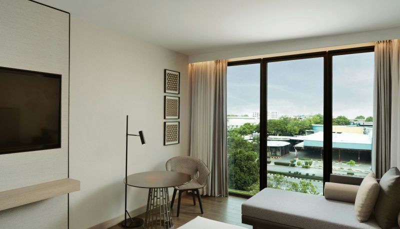Zimmer - Courtyard by Marriott Bangkok Suvarnabhumi Airport