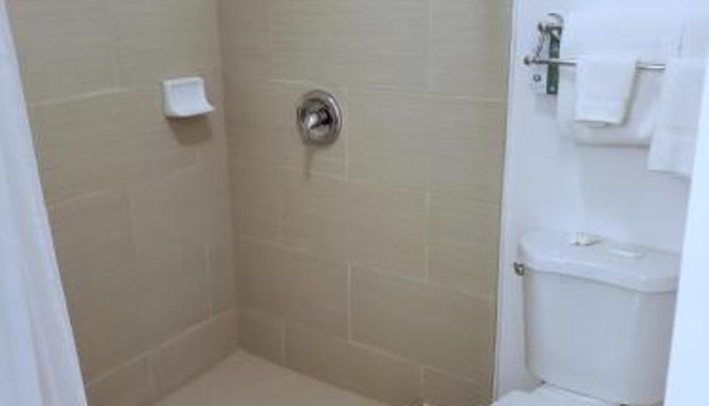 Badezimmer - Exchange Club Motel