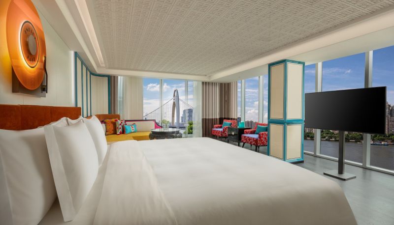 Chambre - Hotel Indigo GUANGZHOU HAIXINSHA by IHG