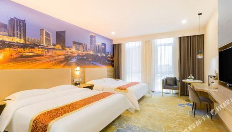 Habitación familiar - Tianjin Hongbo Hotel (Beitang Ancient Town Branch)