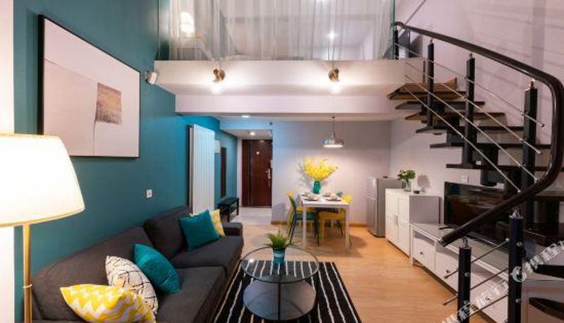 Pokój - Tianjin Jiahe Meiju loft apartment